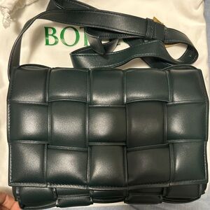 Bottega Veneta Dark Green Crossbody Bag